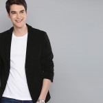 Men Black Solid Regular Fit Single-Breasted Casual Blazer