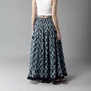 Maxi Pure Cotton Skirt